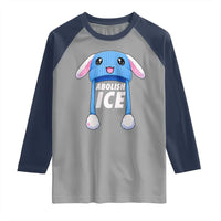 Abolish Ice Raglan Shirt Blue Bunny Hat Pro Immigrant Resist Minnesota