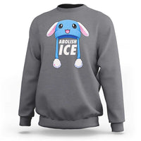 Abolish Ice Sweatshirt Blue Bunny Hat Pro Immigrant Resist Minnesota