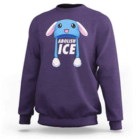 Abolish Ice Sweatshirt Blue Bunny Hat Pro Immigrant Resist Minnesota