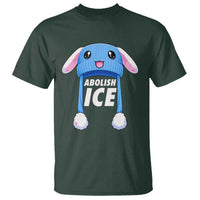 Abolish Ice T Shirt Blue Bunny Hat Pro Immigrant Resist Minnesota