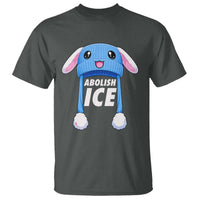 Abolish Ice T Shirt Blue Bunny Hat Pro Immigrant Resist Minnesota