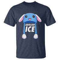 Abolish Ice T Shirt Blue Bunny Hat Pro Immigrant Resist Minnesota