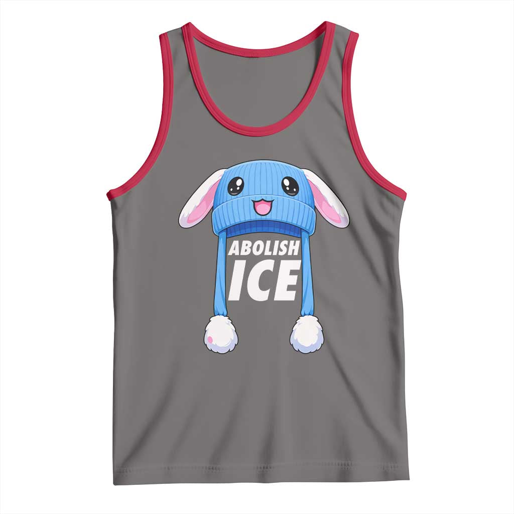 Abolish Ice Tank Top Blue Bunny Hat Pro Immigrant Resist Minnesota