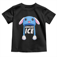 Abolish Ice Toddler T Shirt Blue Bunny Hat Pro Immigrant Resist Minnesota