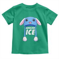 Abolish Ice Toddler T Shirt Blue Bunny Hat Pro Immigrant Resist Minnesota