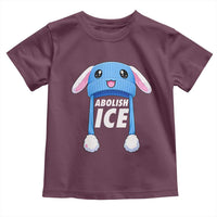 Abolish Ice Toddler T Shirt Blue Bunny Hat Pro Immigrant Resist Minnesota