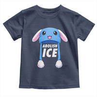 Abolish Ice Toddler T Shirt Blue Bunny Hat Pro Immigrant Resist Minnesota