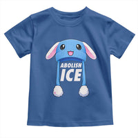 Abolish Ice Toddler T Shirt Blue Bunny Hat Pro Immigrant Resist Minnesota