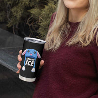 Abolish Ice Tumbler Cup Blue Bunny Hat Pro Immigrant Resist Minnesota
