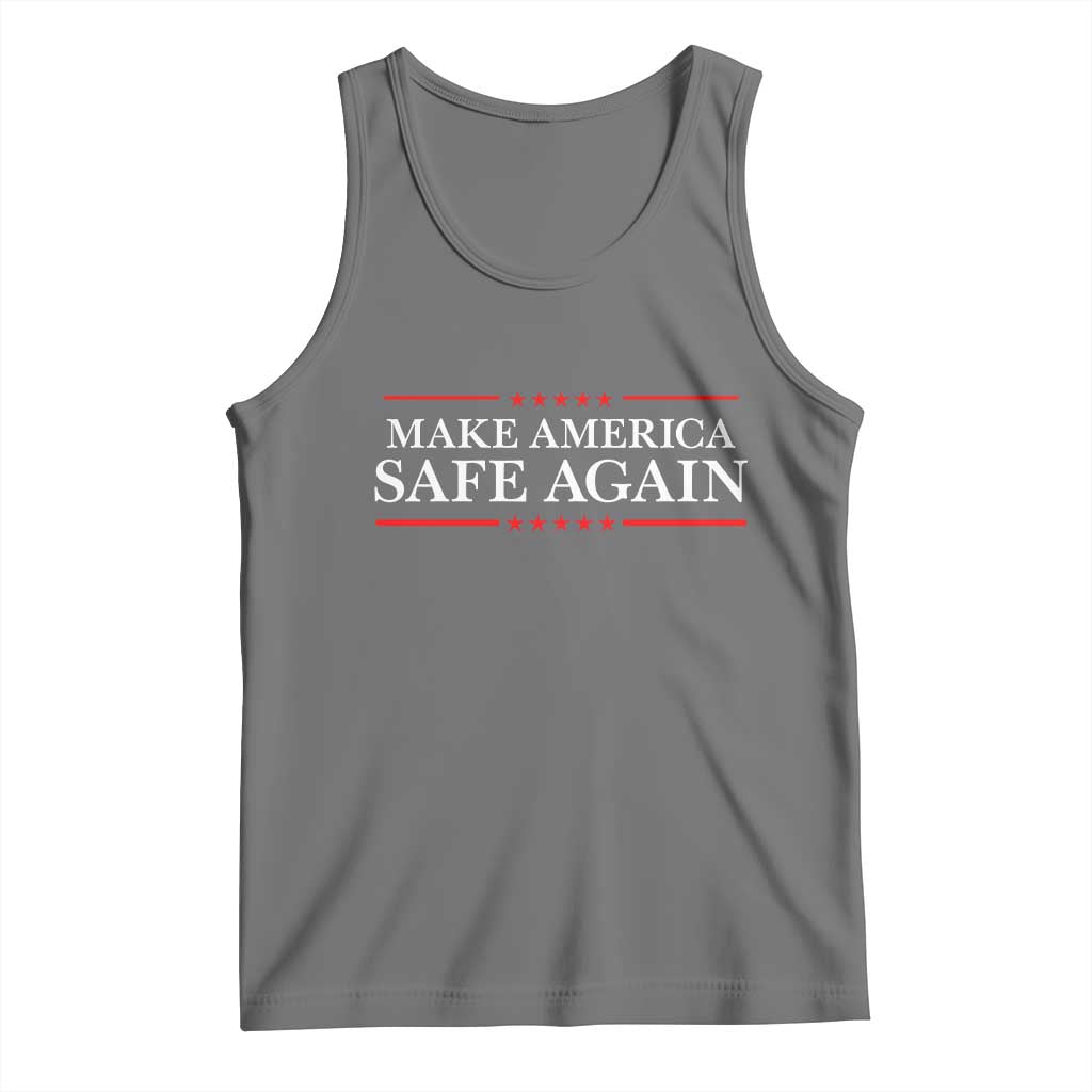 Make America Safe Again Tank Top Funny US Patriotic 4th of July