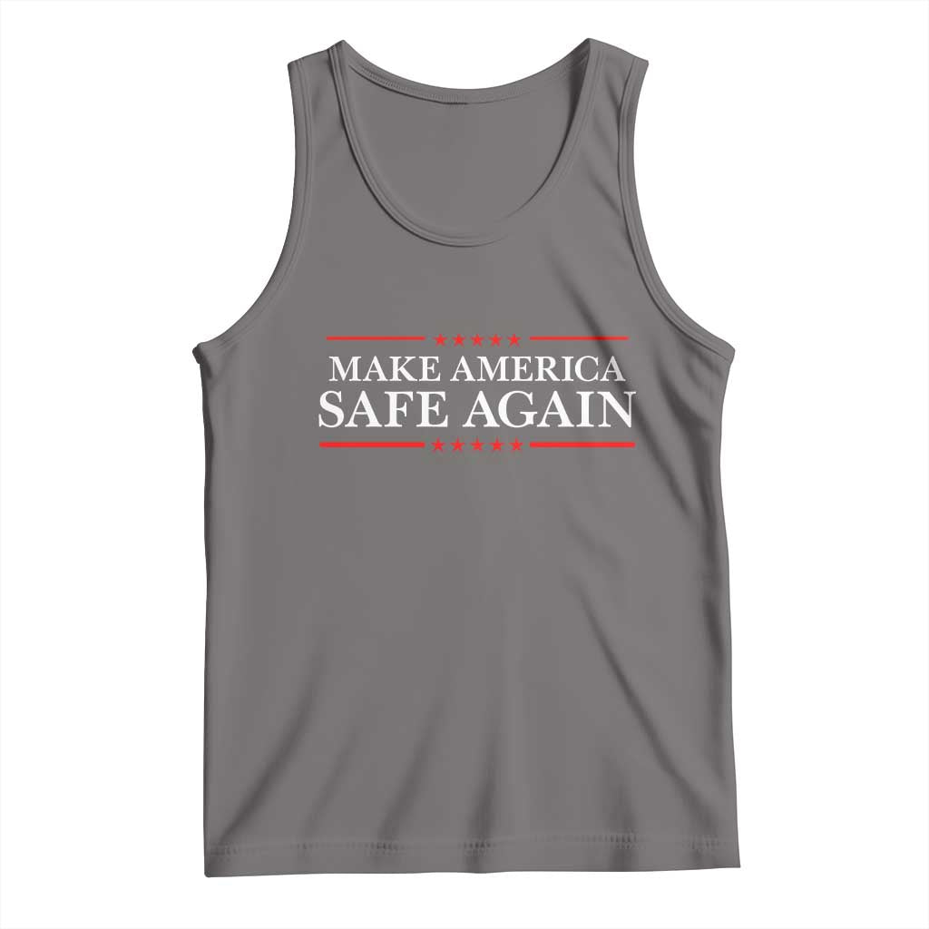 Make America Safe Again Tank Top Funny US Patriotic 4th of July