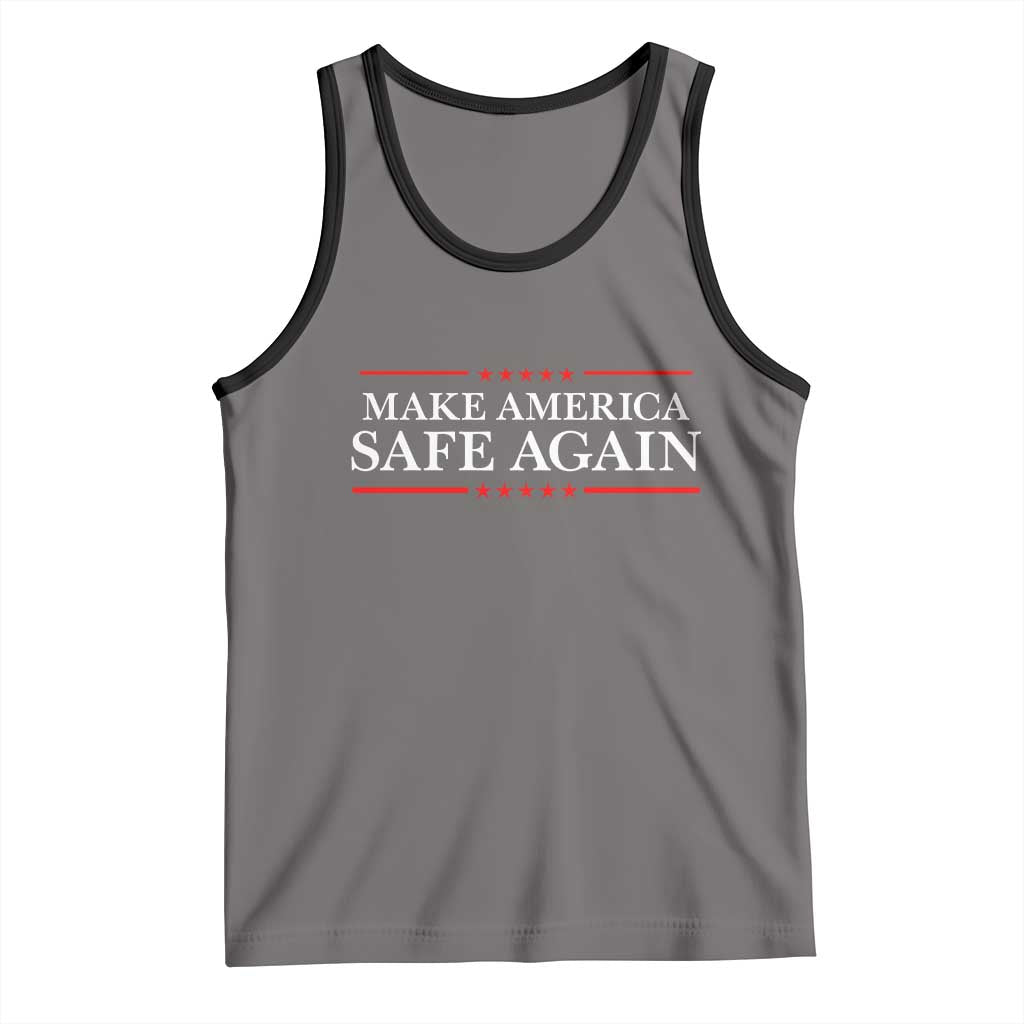 Make America Safe Again Tank Top Funny US Patriotic 4th of July
