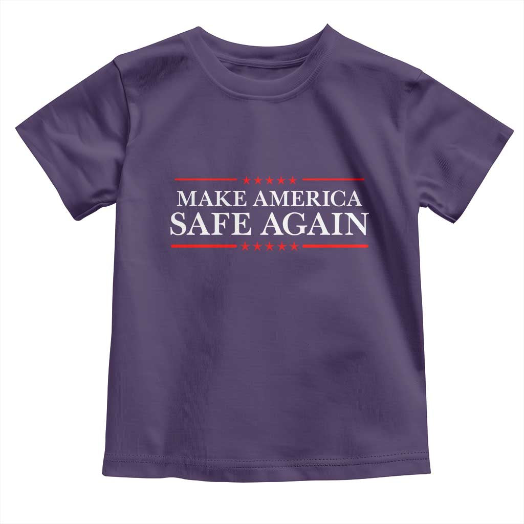 Make America Safe Again Toddler T Shirt Funny US Patriotic 4th of July