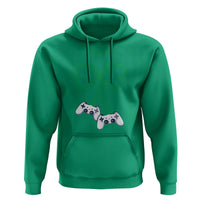 Video Game Lover St Patricks Day with Shamrock Controllers Hoodie