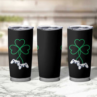 Video Game Lover St Patricks Day with Shamrock Controllers Tumbler Cup