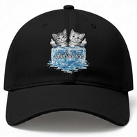 Abolish Ice Baseball Cap Cute Cat Melting Ice Pro Immigrant