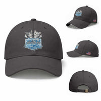 Abolish Ice Baseball Cap Cute Cat Melting Ice Pro Immigrant