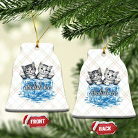 Abolish Ice Ceramic Ornament Cute Cat Melting Ice Pro Immigrant