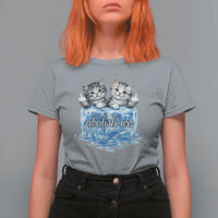 Abolish Ice T Shirt For Women Cute Cat Melting Ice Pro Immigrant