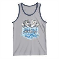 Abolish Ice Tank Top Cute Cat Melting Ice Pro Immigrant