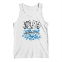 Abolish Ice Tank Top Cute Cat Melting Ice Pro Immigrant