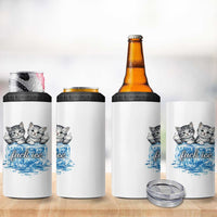 Fck Ice 4 in 1 Can Cooler Tumbler Cute Cat Melting Ice Pro Immigrant