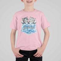 Fck Ice T Shirt For Kid Cute Cat Melting Ice Pro Immigrant