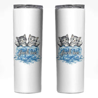 Fck Ice Skinny Tumbler Cute Cat Melting Ice Pro Immigrant