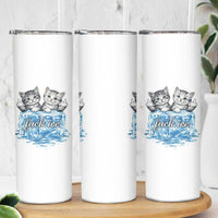 Fck Ice Skinny Tumbler Cute Cat Melting Ice Pro Immigrant