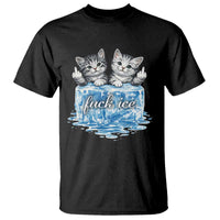 Fck Ice T Shirt Cute Cat Melting Ice Pro Immigrant