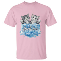 Fck Ice T Shirt Cute Cat Melting Ice Pro Immigrant