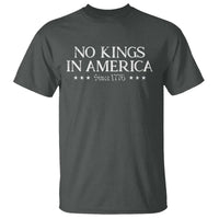 No Kings In America Since 1776 T Shirt Vintage Star