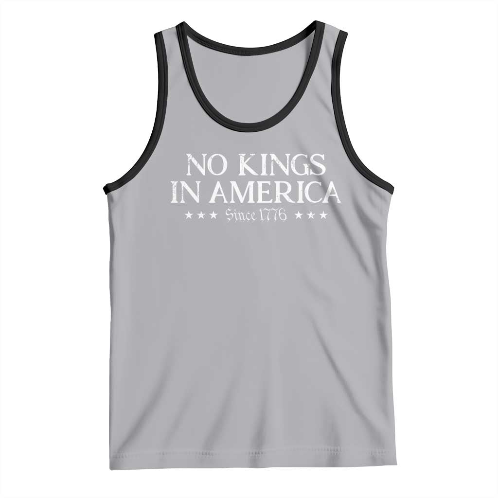No Kings In America Since 1776 Tank Top Vintage Star