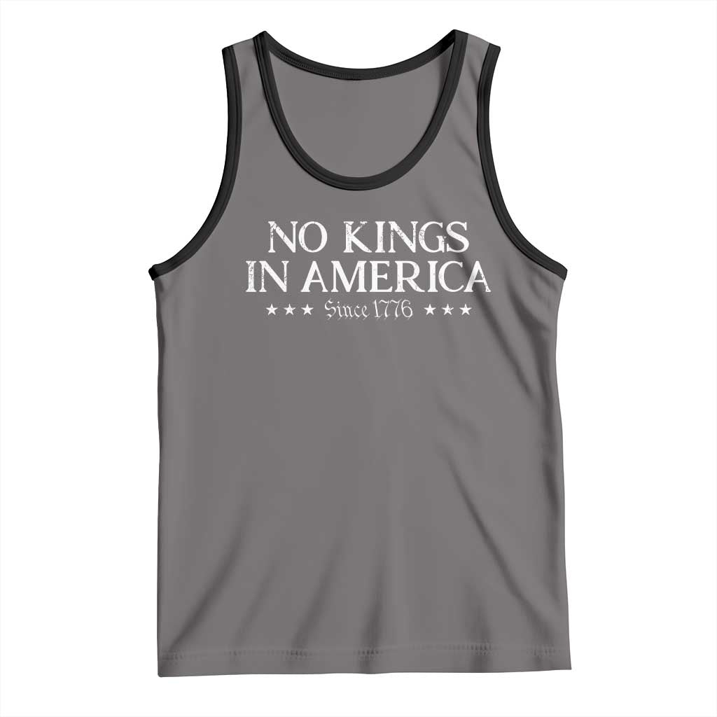 No Kings In America Since 1776 Tank Top Vintage Star