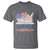 Funny National Reading Month Books Readers T Shirt Reading Across America Teacher American Flag