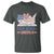 Funny National Reading Month Books Readers T Shirt Reading Across America Teacher American Flag