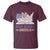 Funny National Reading Month Books Readers T Shirt Reading Across America Teacher American Flag