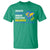 Down Syndrome Awareness T Shirt Create A World Where Everyone Belongs Heart