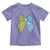 Down Syndrome Awareness Coquette Bow Ribbon Toddler T Shirt