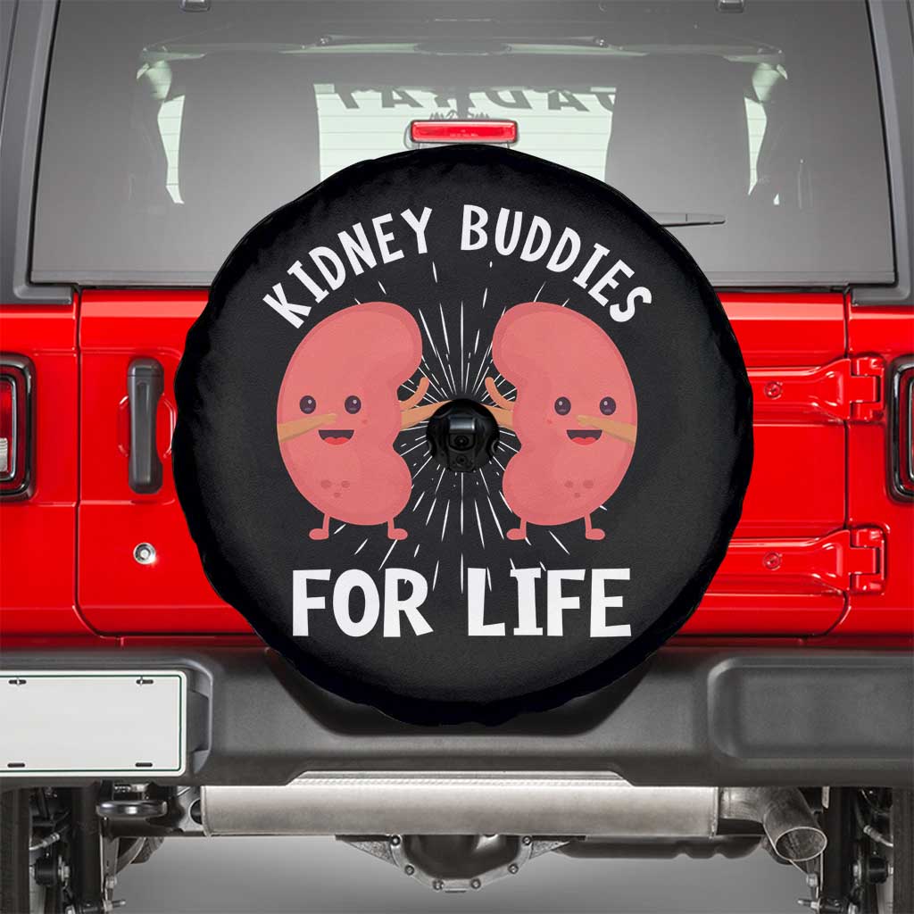Funny Kidney Buddies For Life Spare Tire Cover Organ Transplant Donor Recipient Matching