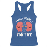 Funny Kidney Buddies For Life Racerback Tank Top Organ Transplant Donor Recipient Matching