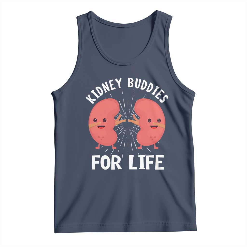 Funny Kidney Buddies For Life Tank Top Organ Transplant Donor Recipient Matching