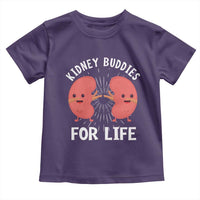 Funny Kidney Buddies For Life Toddler T Shirt Organ Transplant Donor Recipient Matching
