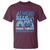 I Wear Blue For Colon Cancer Awareness T Shirt Rainbow Dark Blue Ribbon