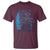 Colon Cancer Awareness T Shirt We Don't Know How Strong We Are Until Being Strong Feathers