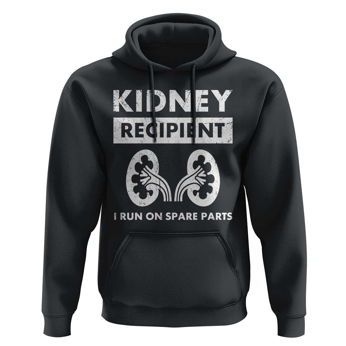 Kidney Recipient Run On Spare Parts Hoodie Matching Recovery