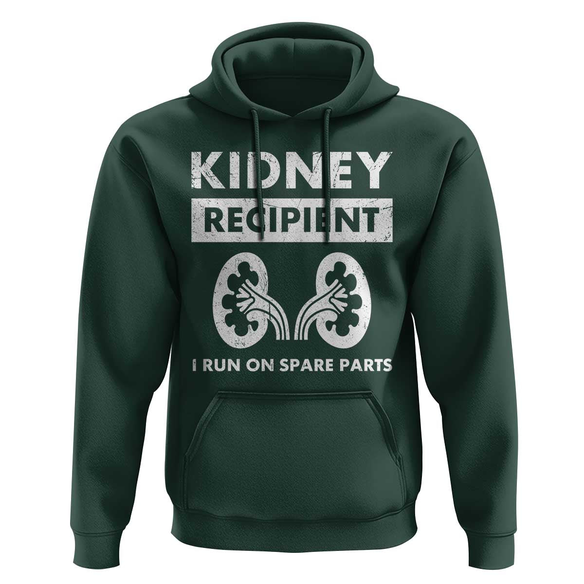 Kidney Recipient Run On Spare Parts Hoodie Matching Recovery