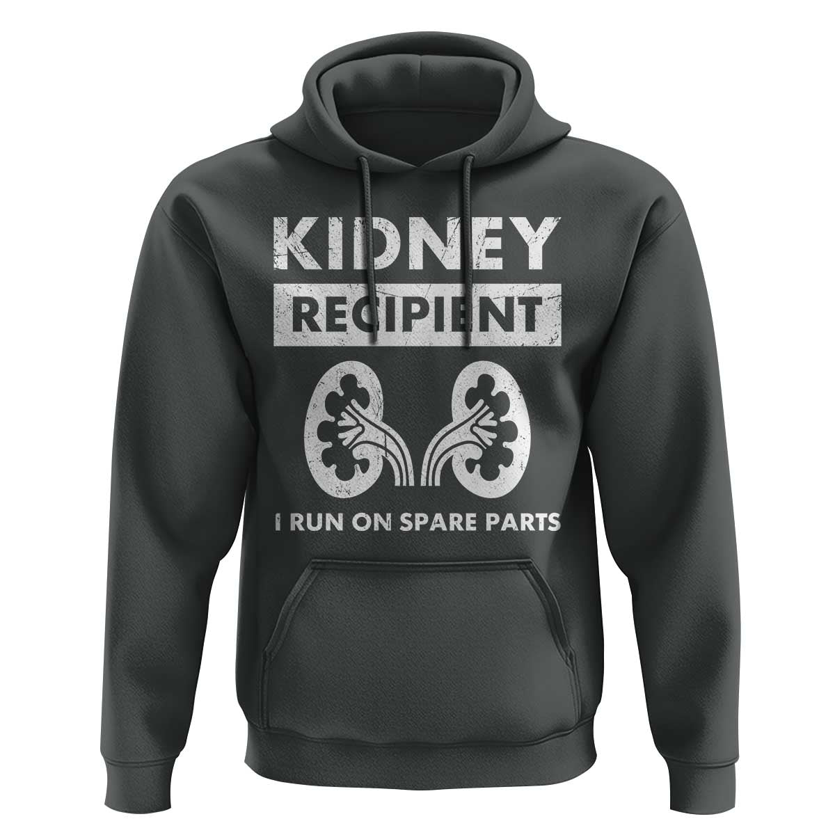 Kidney Recipient Run On Spare Parts Hoodie Matching Recovery