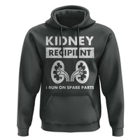 Kidney Recipient Run On Spare Parts Hoodie Matching Recovery