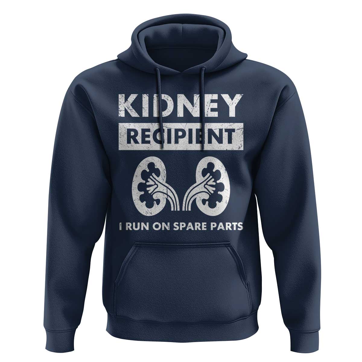 Kidney Recipient Run On Spare Parts Hoodie Matching Recovery
